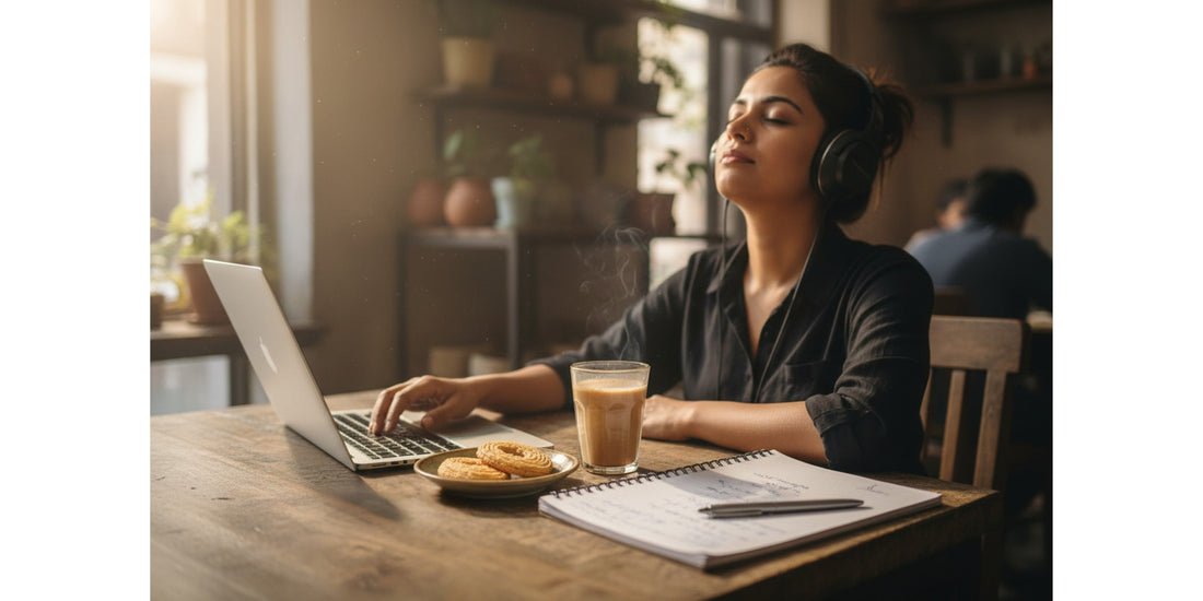 Chai, Music & Mindful Micro-Breaks: Why Your 10-Minute Pause Matters